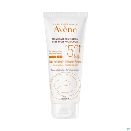 Latte solare minerale SPF50+ senza profumo 100 ml