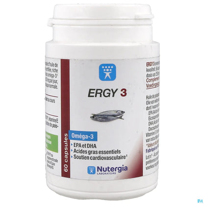 Ergy 3 Omega 3 60 Capsule