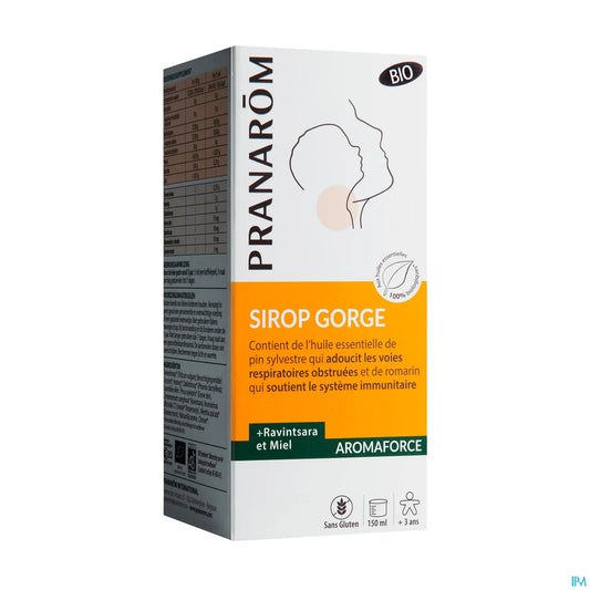 Sciroppo per la gola Aromaforce 150 ml