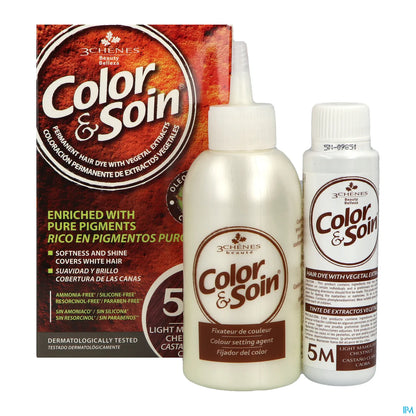 Color Care Castano Chiaro Mogano 5M