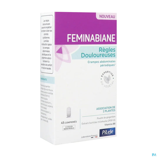 Feminabiane Règles Douloureuses 45 Comprimés