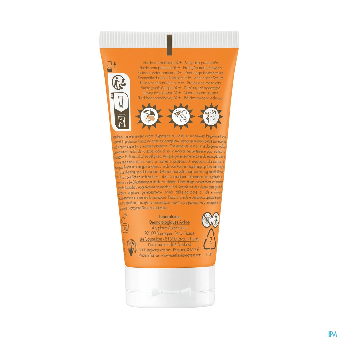 Fluide Sans Parfum SPF50+ 50ml