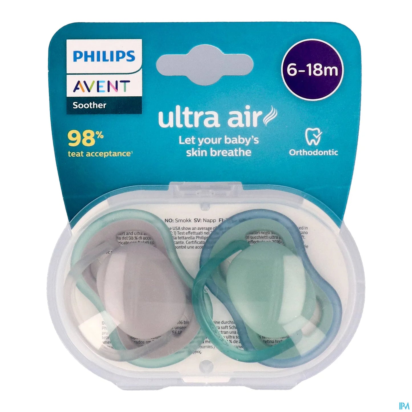Ciucci Philips Avent Ultra Air 6-18 mesi confezione da 2 SCF085/16