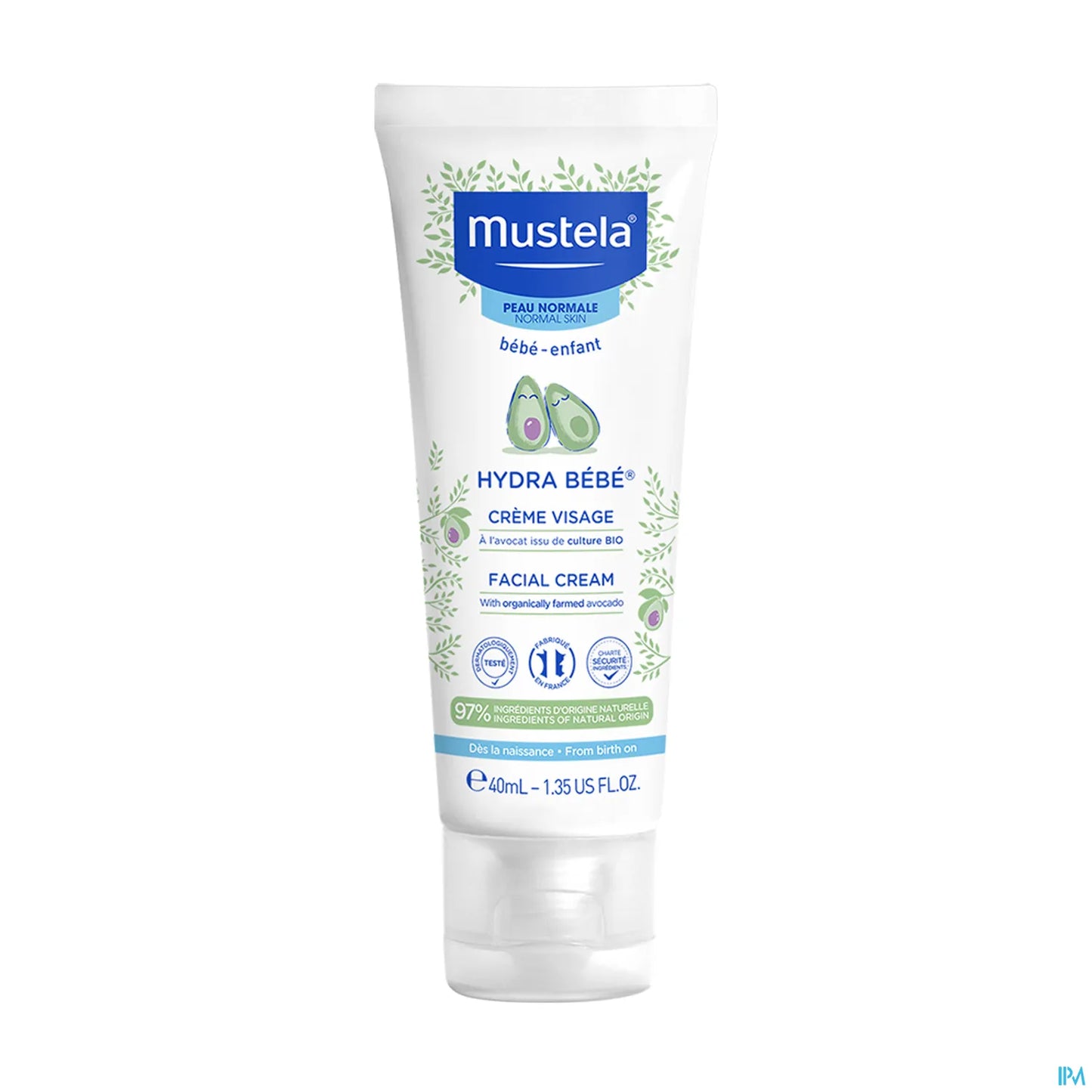 Hydra Bebe Crème Visage Peau Normale 40ml