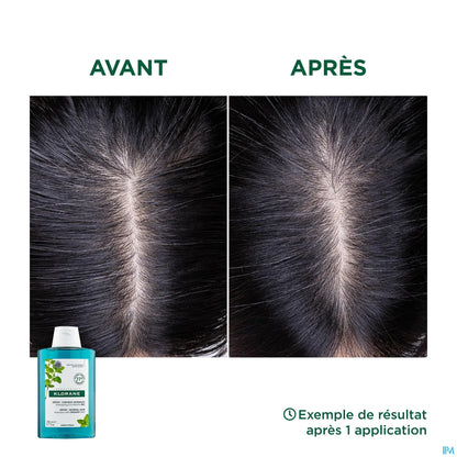 Shampoo Detox alla Menta Biologica per Tutti i Tipi di Capelli 400ml