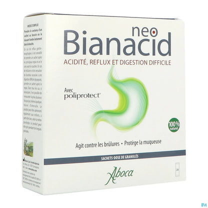 Neo Bianacid Reflux And Difficult Digestion 20 Sachets