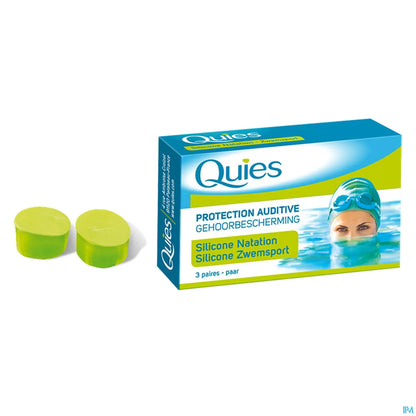 Aquaplug Swimming Hearing Protection 1 Pair Reusable