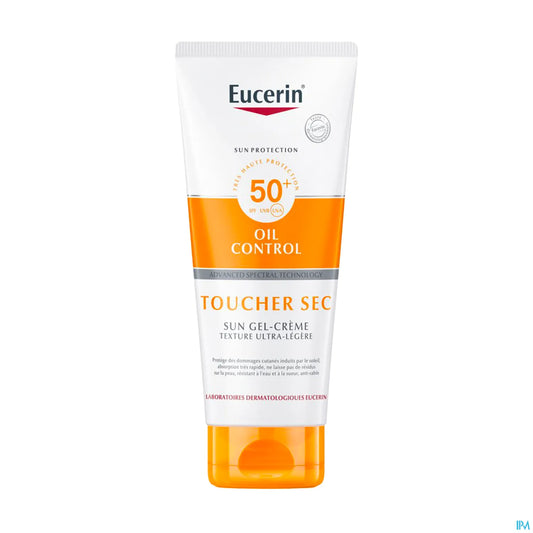 Eucerin Sun Sensitive Protect Gel Crème Toucher Sec SPF50+ 200 mL