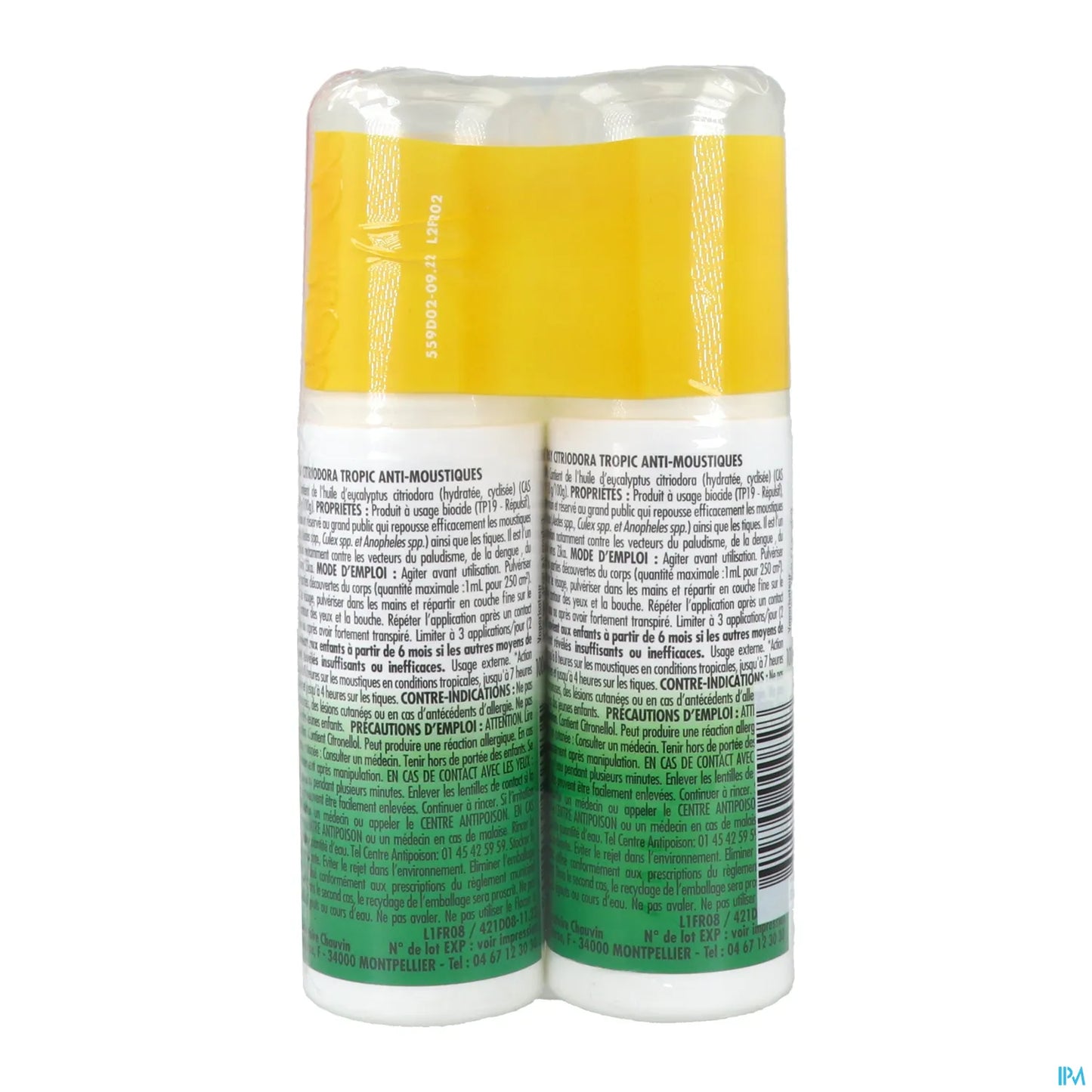 Spray repellente per piante Citriodora 2x100ml