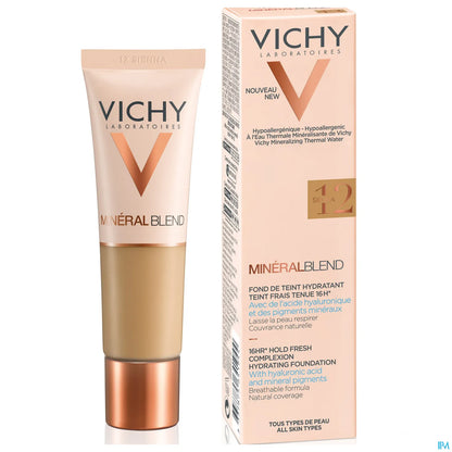 Mineralblend Foundation 12 Sienna 30 mL