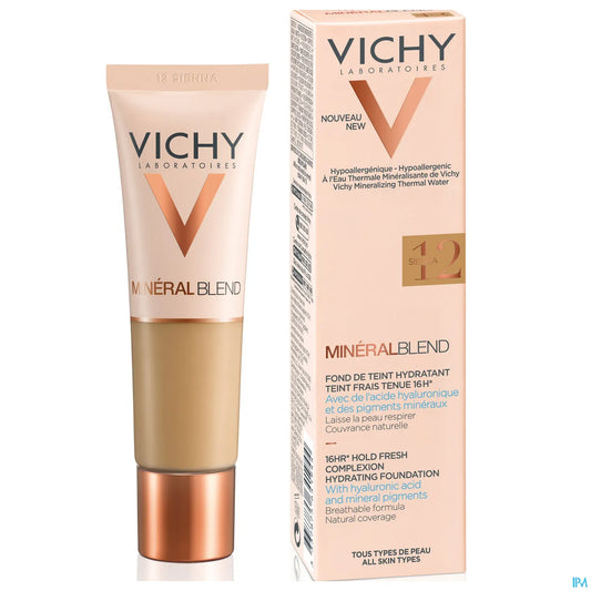 Mineralblend Foundation 12 Sienna 30 mL