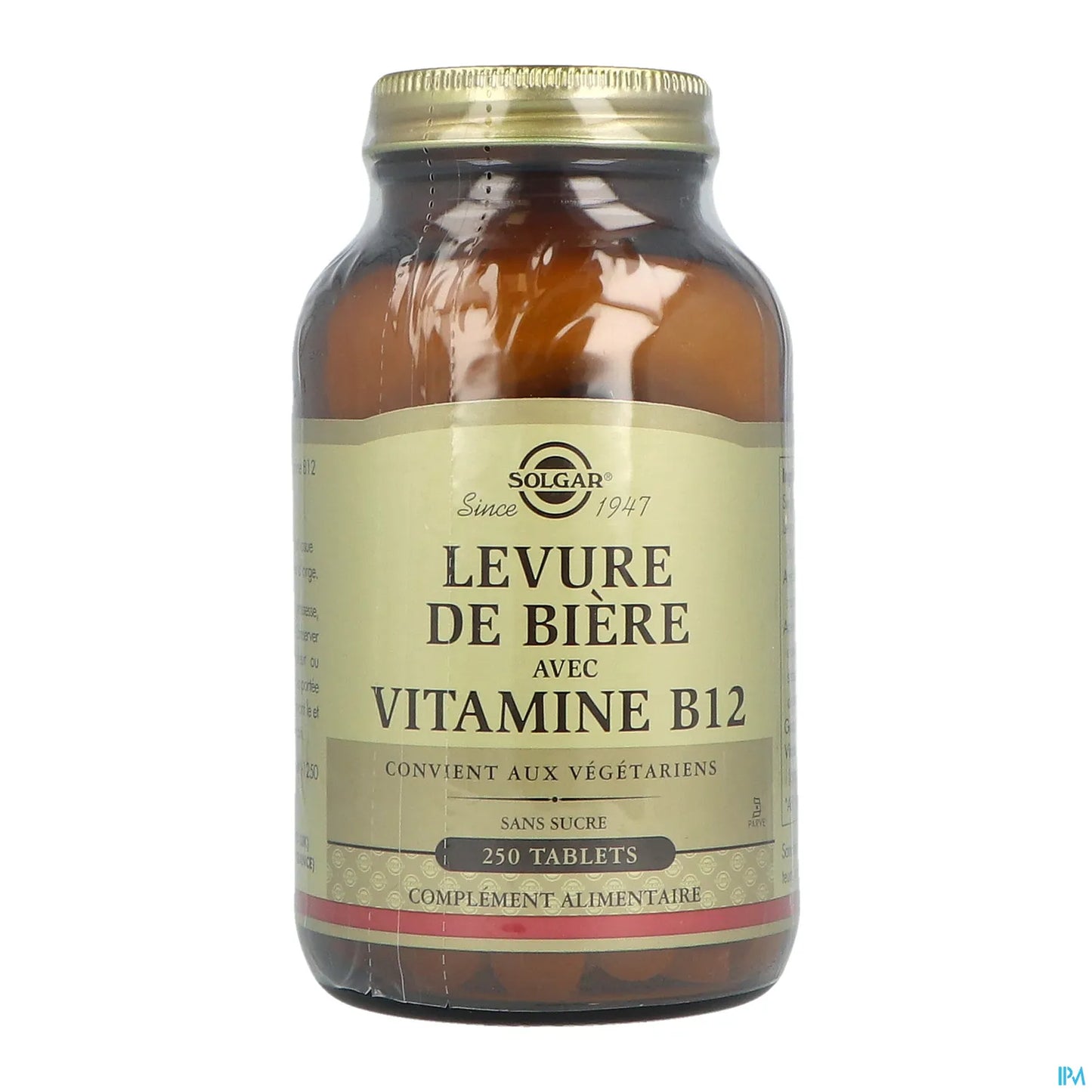 Levure De Bière Avec Vitamine B12 250 Tablettes