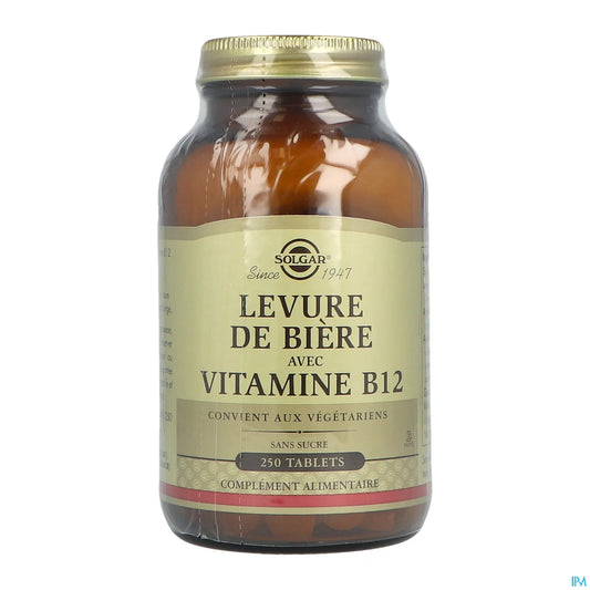Levure De Bière Avec Vitamine B12 250 Tablettes