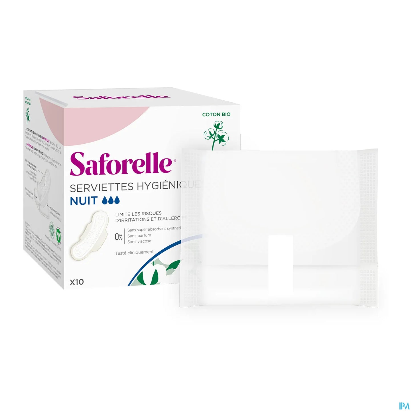 Assorbenti igienici Coton Protect Night x10