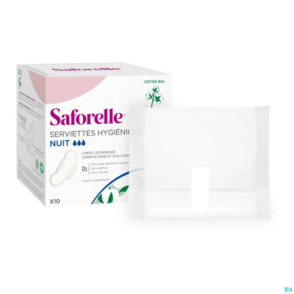 Assorbenti igienici Coton Protect Night x10