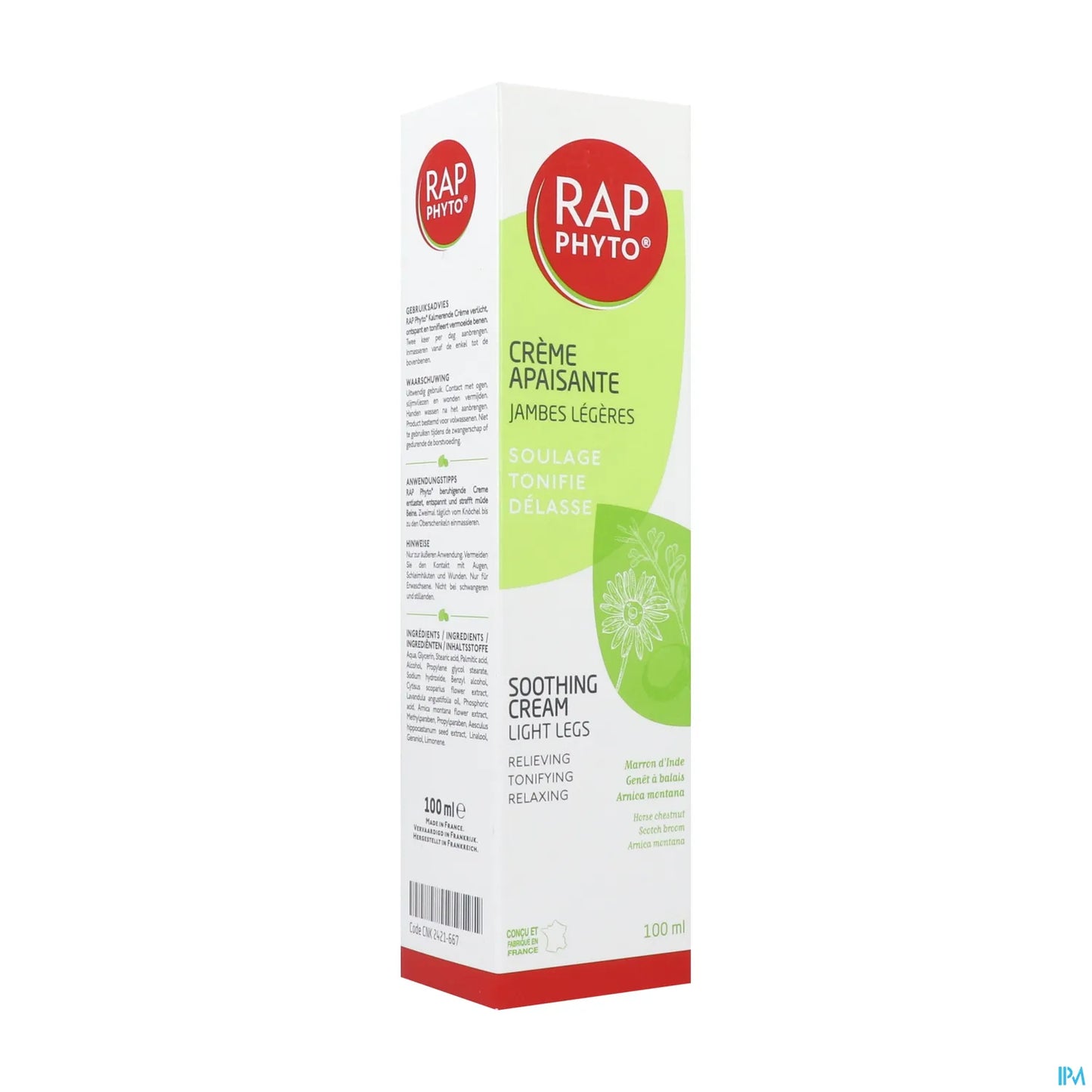 Rap Phyto Crema Lenitiva Gambe Leggere 100ml