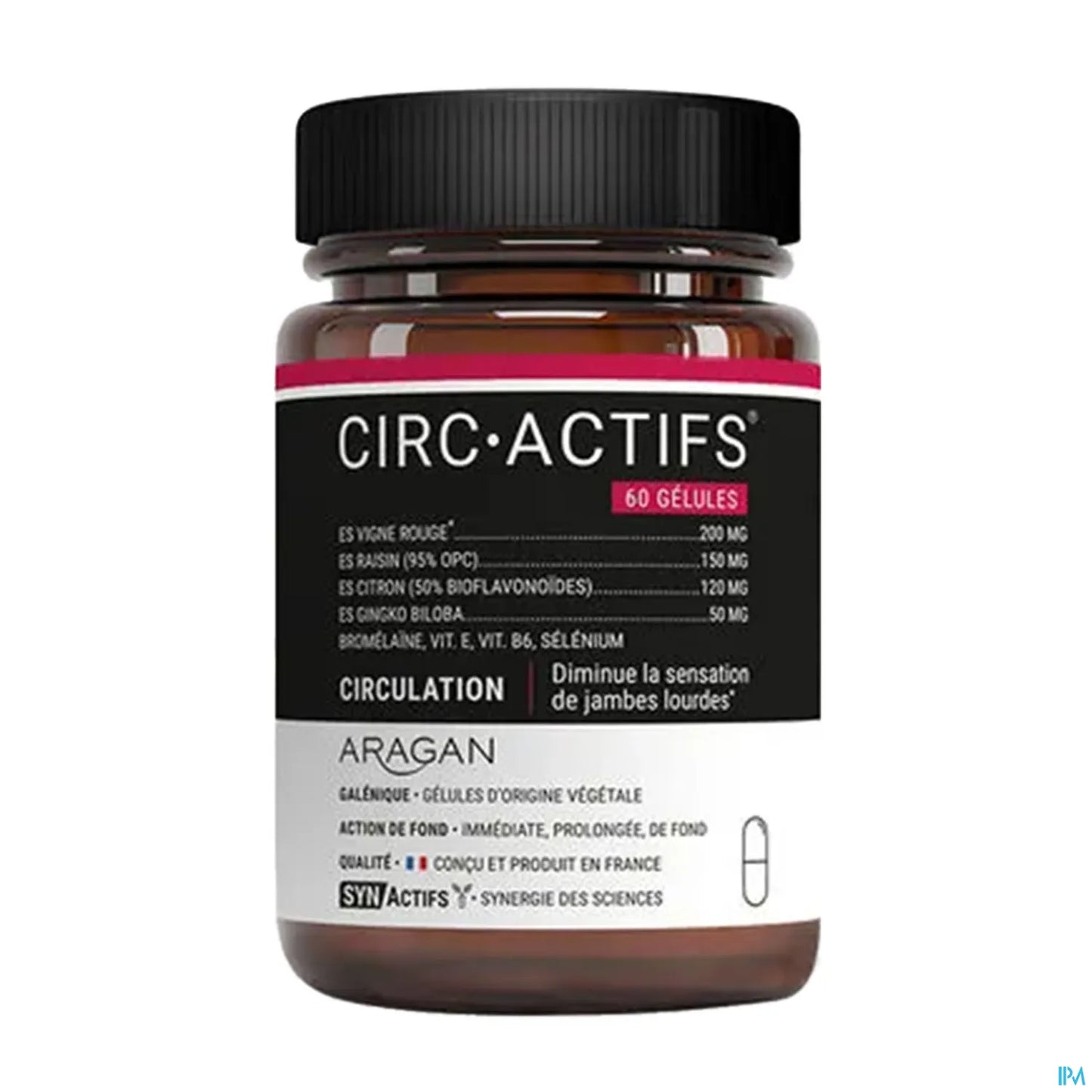 Synactifs Circ-Actifs 60 Capsules Light Legs