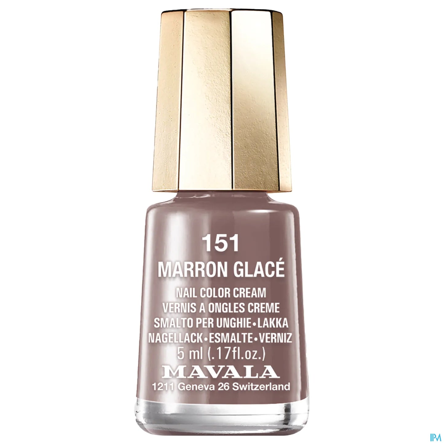 Mini Ice Brown Varnish Cream 151 Flacone da 5 ml