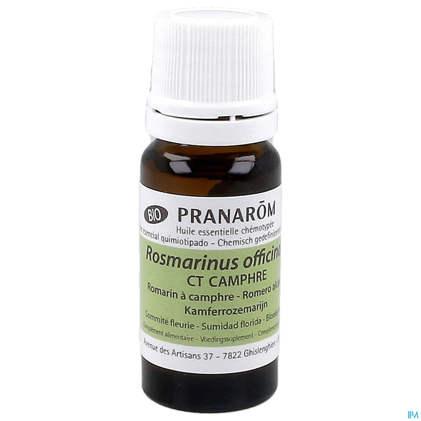 Huile Essentielle de Romarin à Camphre Bio 10ml