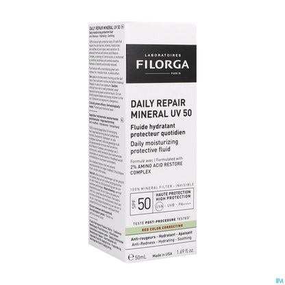 Filorga Daily Repair Mineral UV 50 Fluide Protecteur Hydratant 50 mL