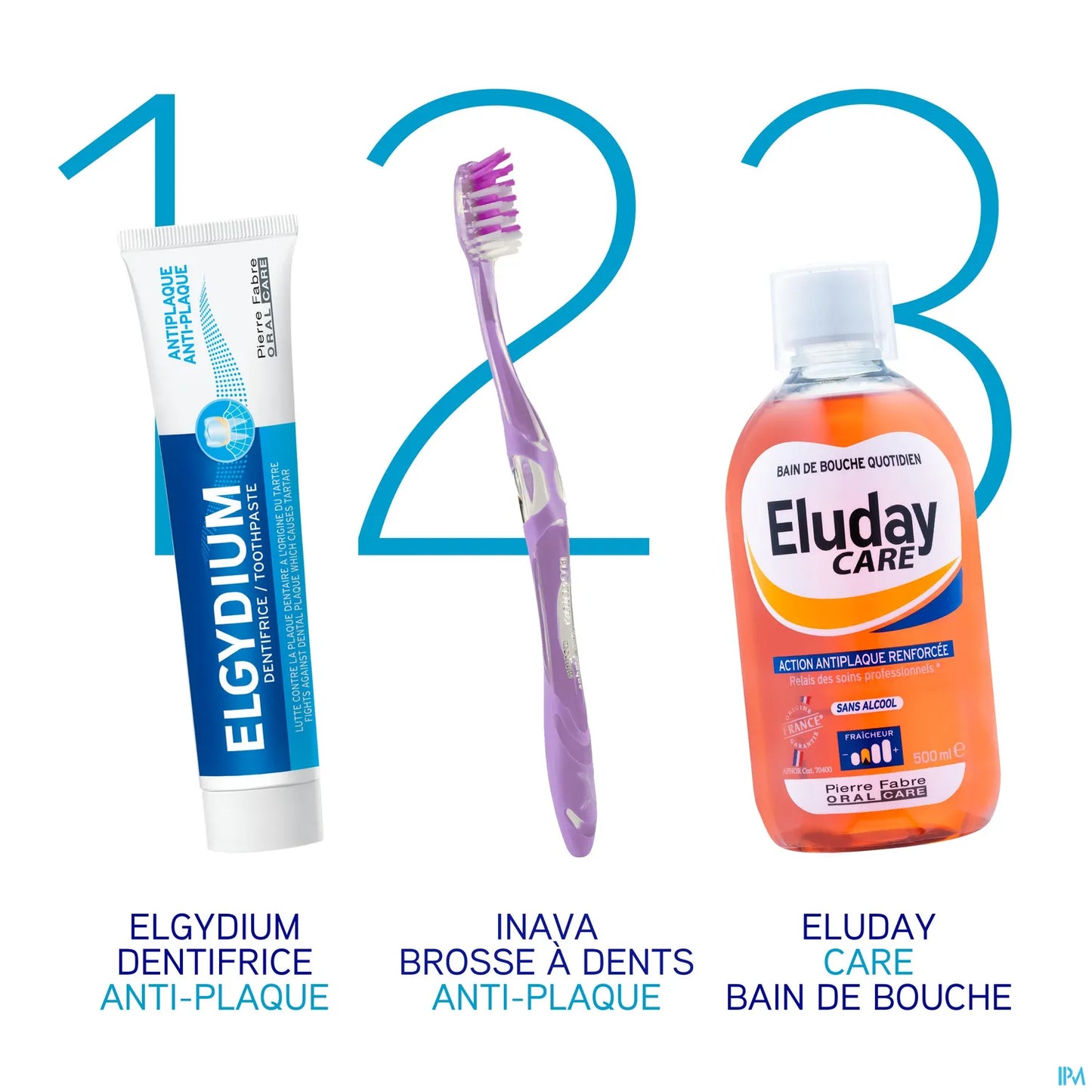 Spazzolino da denti antiplacca medio 1 pezzo