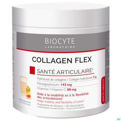 Collagen Flex Poudre 30 Sachets 8g Goût Agrumes