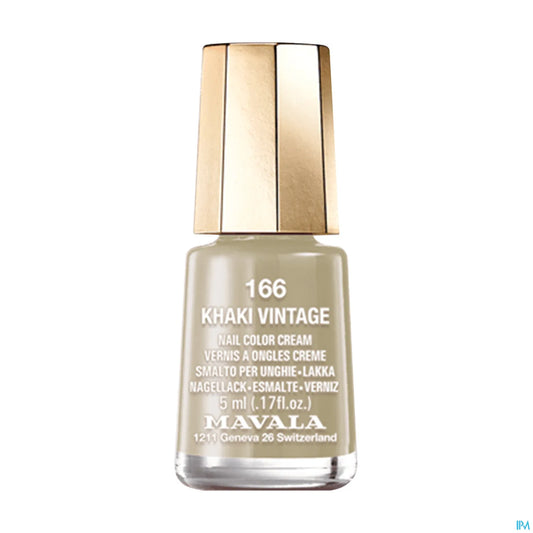 Smalto per unghie vintage color cachi 5 ml