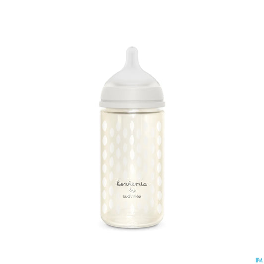Biberon in vetro Bonhomia da 240 ml
