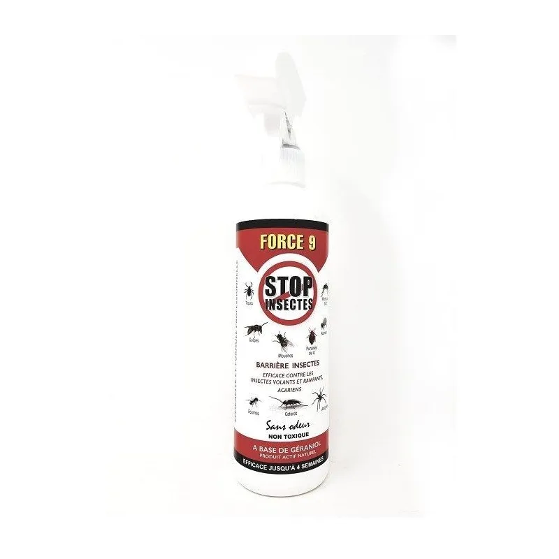 Force 9 Spray Barrière Anti-Insectes 500ml