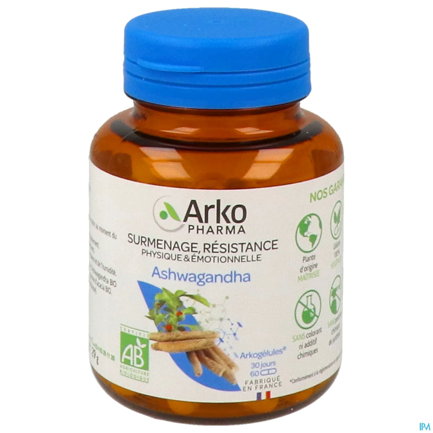 Arkogélules Ashwagandha Biologico 60 Capsule