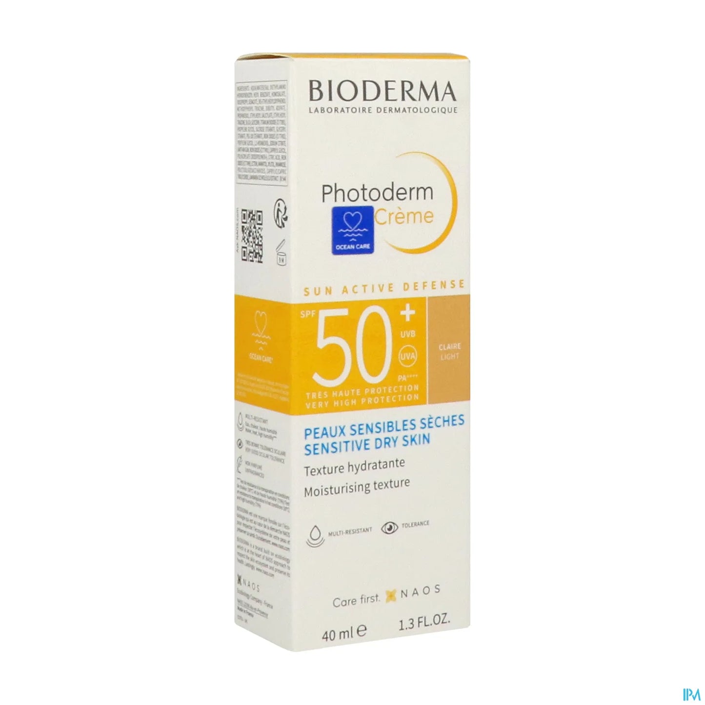 Photoderm Crème Claire SPF50+ 40ml Peaux Claires