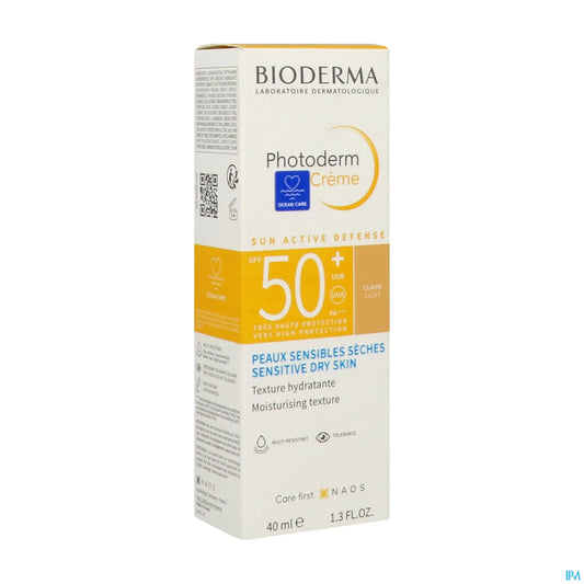 Photoderm Crème Claire SPF50+ 40ml Peaux Claires