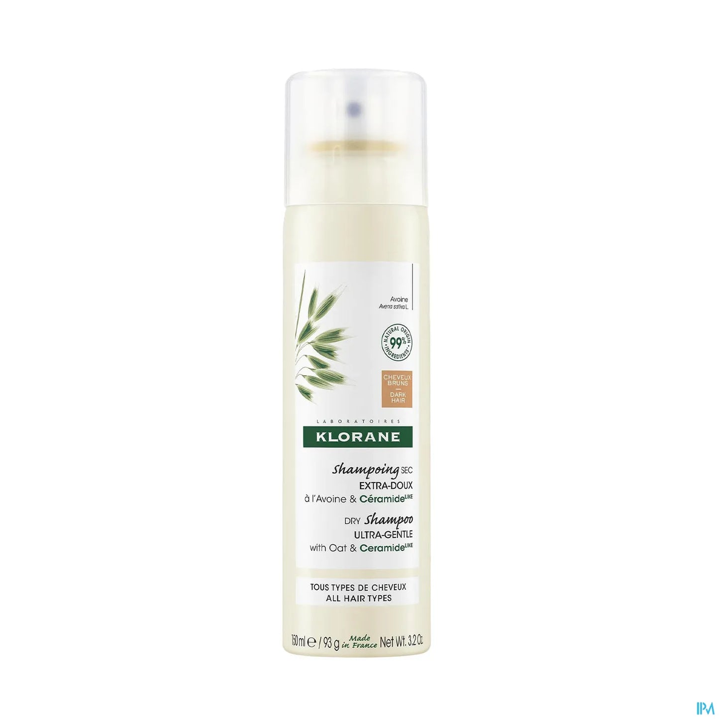 Shampooing Sec à l'Avoine Teinté 150ML