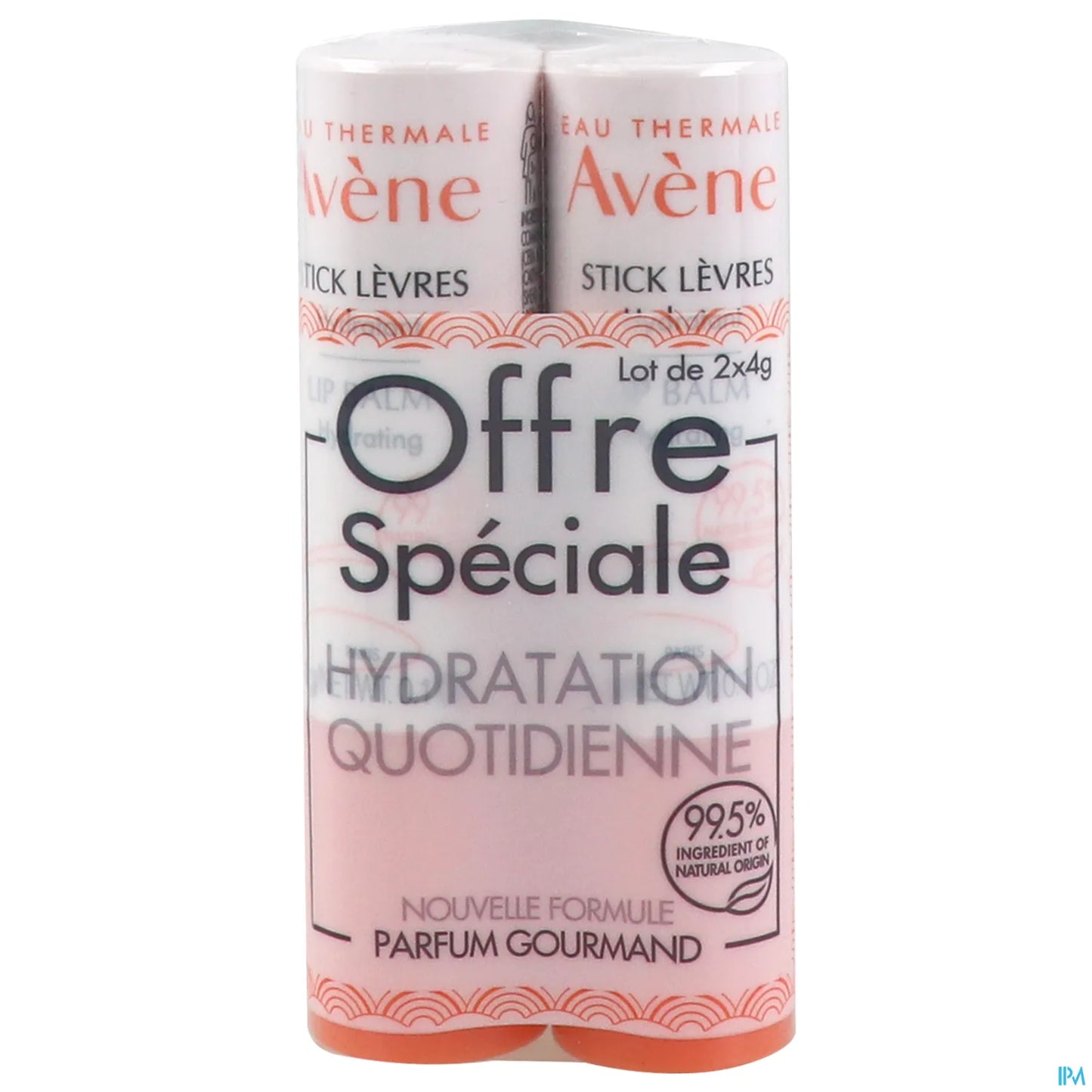 Stick Lèvres Hydratant 4g X2