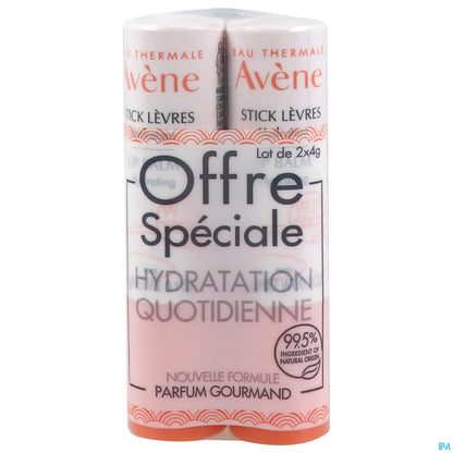 Stick Lèvres Hydratant 4g X2