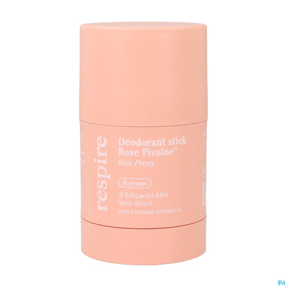 Respire Déodorant Stick Rose Pivoine 50 g