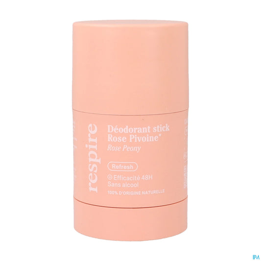 Respire Déodorant Stick Rose Pivoine 50 g
