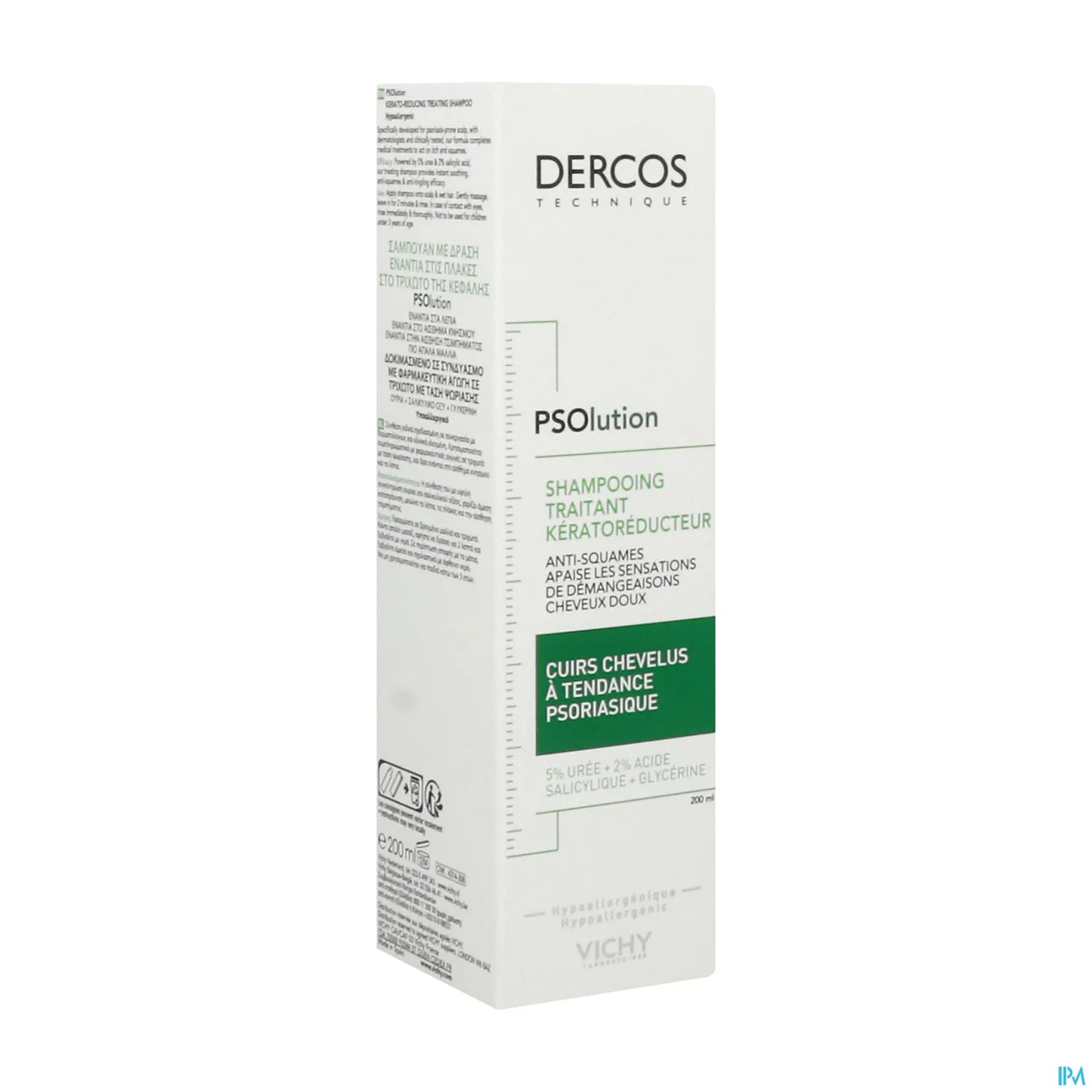 Dercos PSOlution Shampoo Trattamento Cheratoriducente 200ml