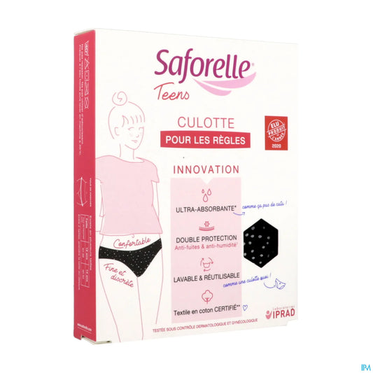 Teens Period Panties Size 12 Years Absorbent Washable