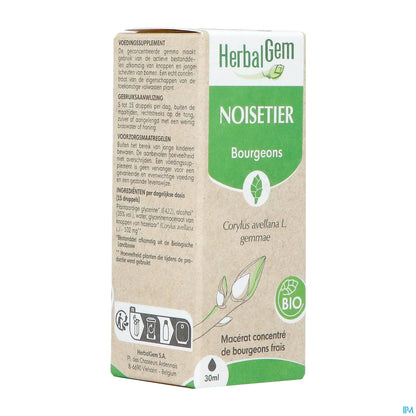 Organic Hazelnut Bud Macerate 30 mL