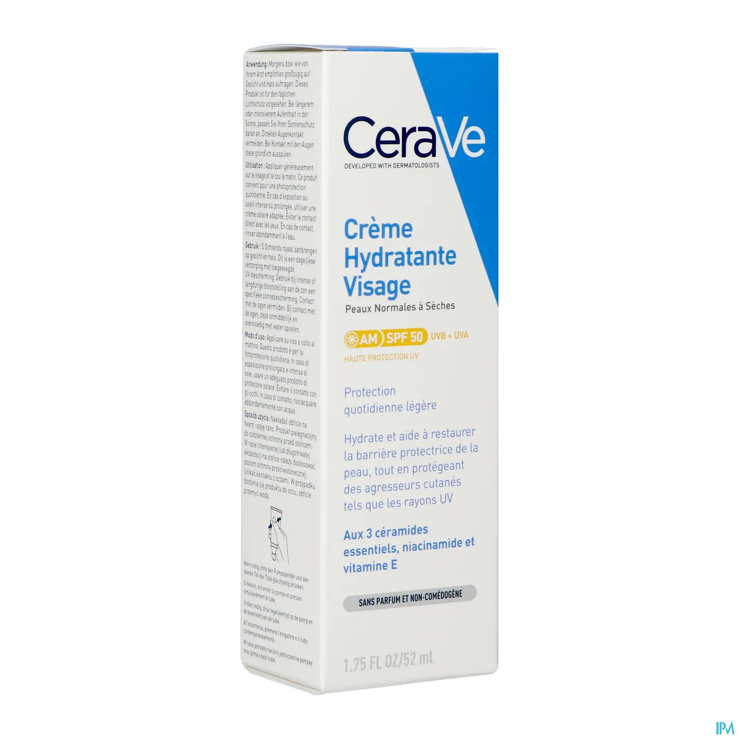 Crema Viso Idratante Fattore di Protezione 50 52 ml