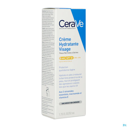 Crema Viso Idratante Fattore di Protezione 50 52 ml