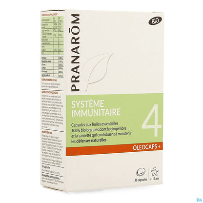 Oléocaps 4 Immune System 30 organic capsules