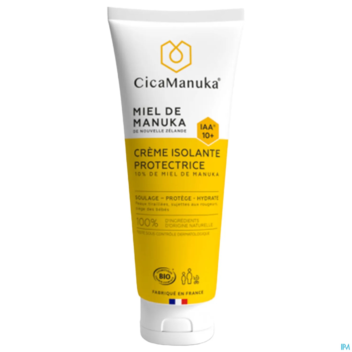 Giphar Laboratory CicaManuka Organic Protective Insulating Cream Honey IAA10 75ML