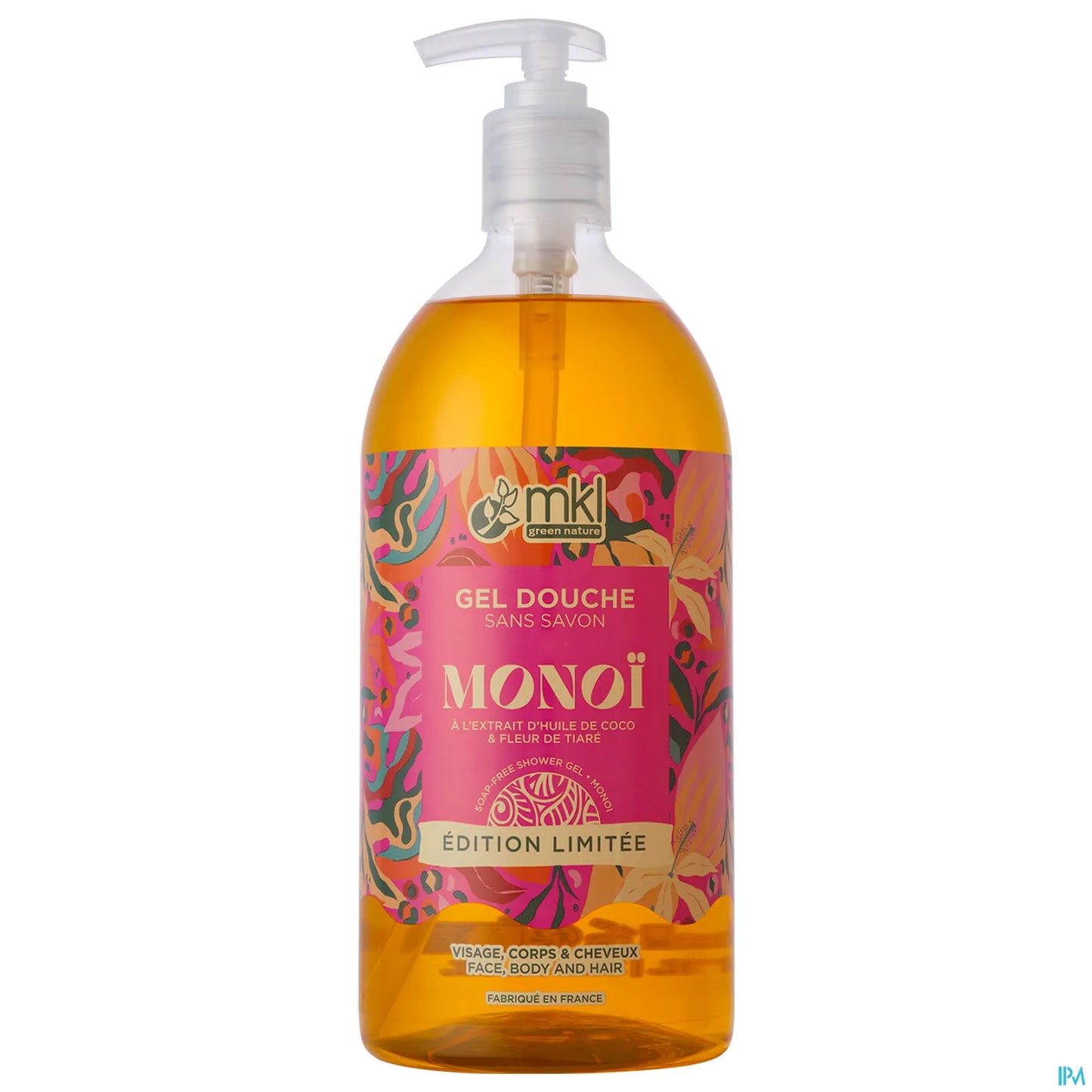 Green Nature Monoï Shower Gel Limited Edition 1L Bottle