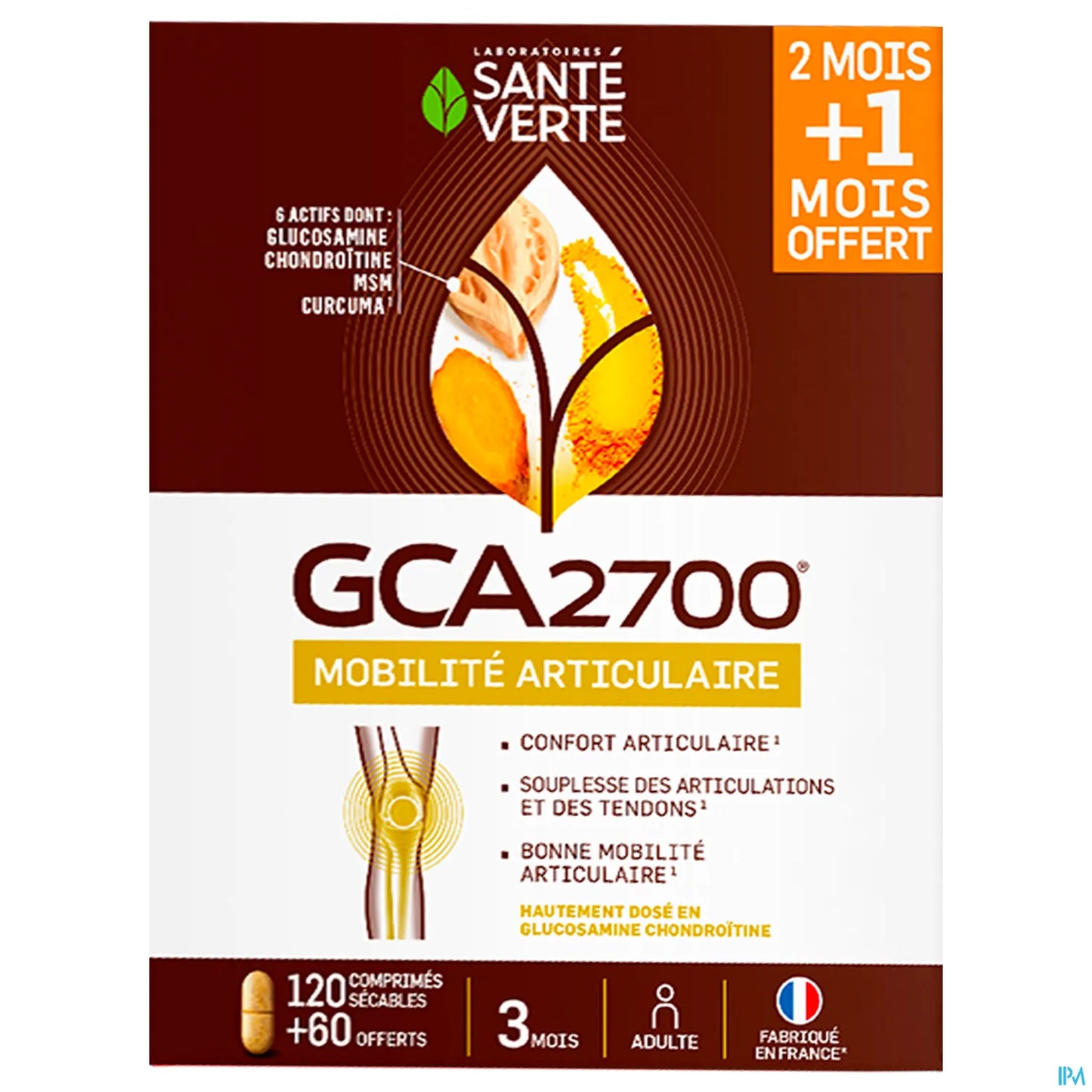GCA 2700 180 Comprimés Traitement Articulaire