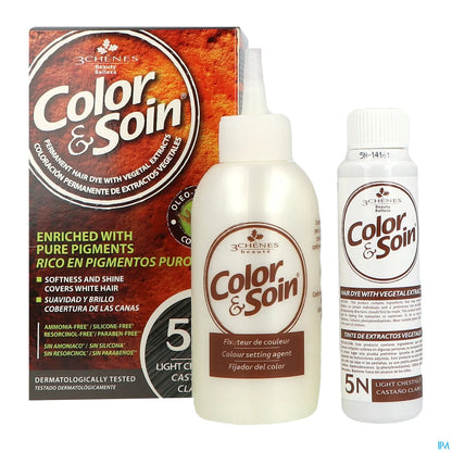 3 Chênes Color &amp; Soin 5N Castano Chiaro 135ml