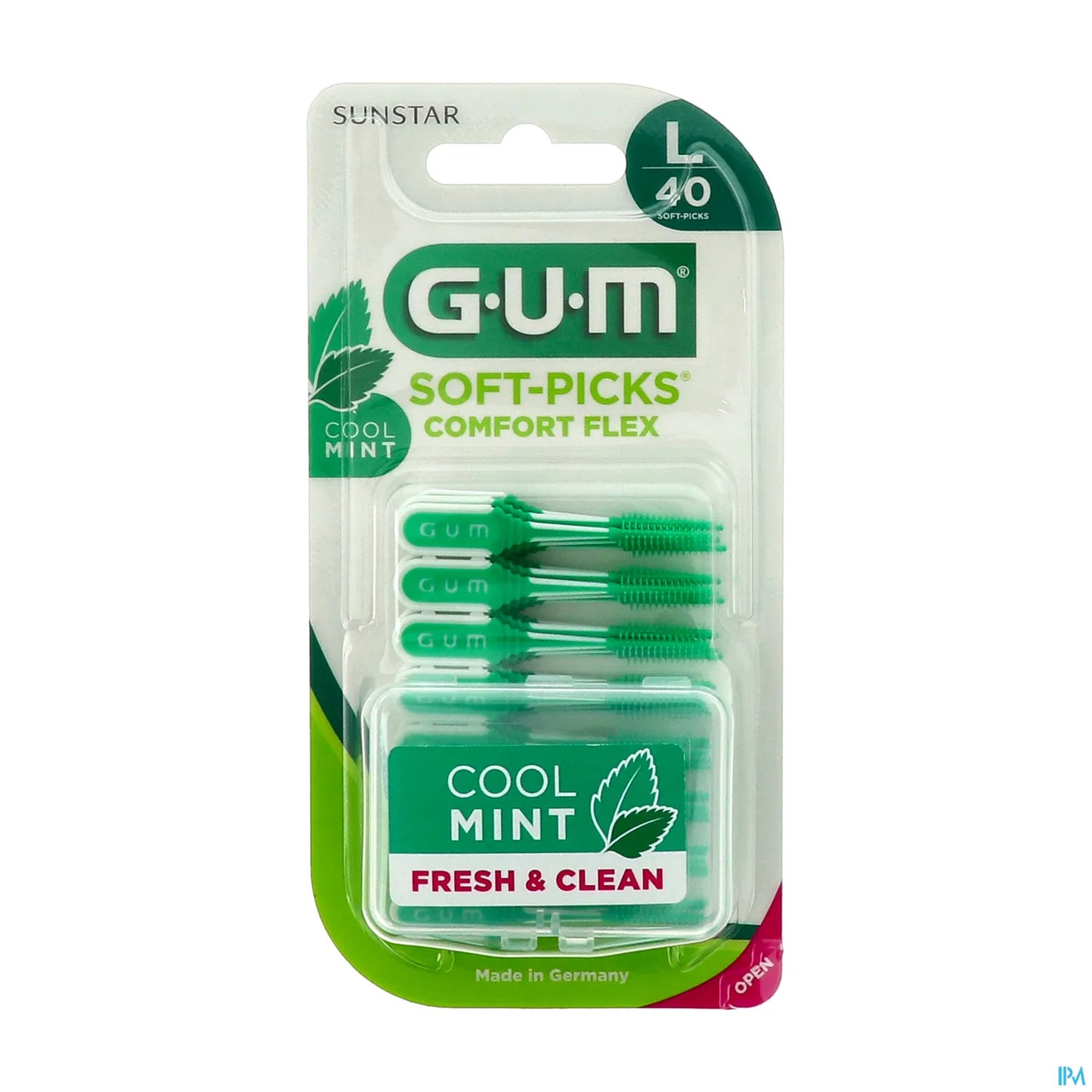 GUM Soft-Picks Comfort Flex Mint Large 40 Units
