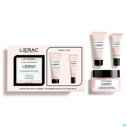Lift Integral Coffret Anti-Age Crème Nuit 50Ml Crème Jour 15Ml Sérum 10Ml
