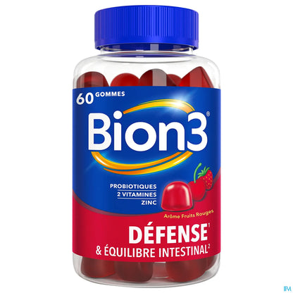 Defense Red Fruit Flavor 60 Gummies